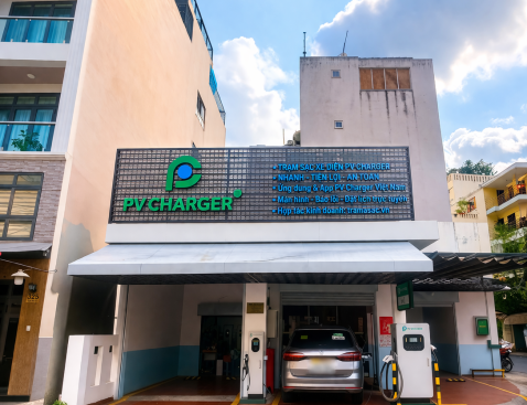 Trạm sạc PV Charger tại Thành Thái mở ra giải pháp triển khai thực tế